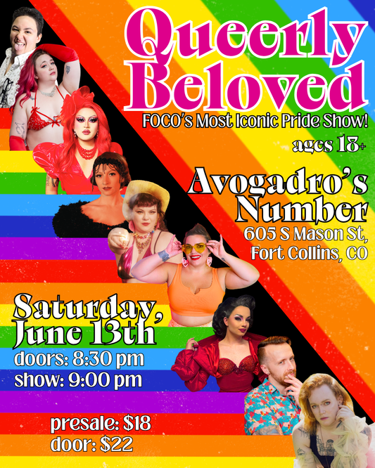 Queerly Beloved- Foco's Most Iconic Pride Show