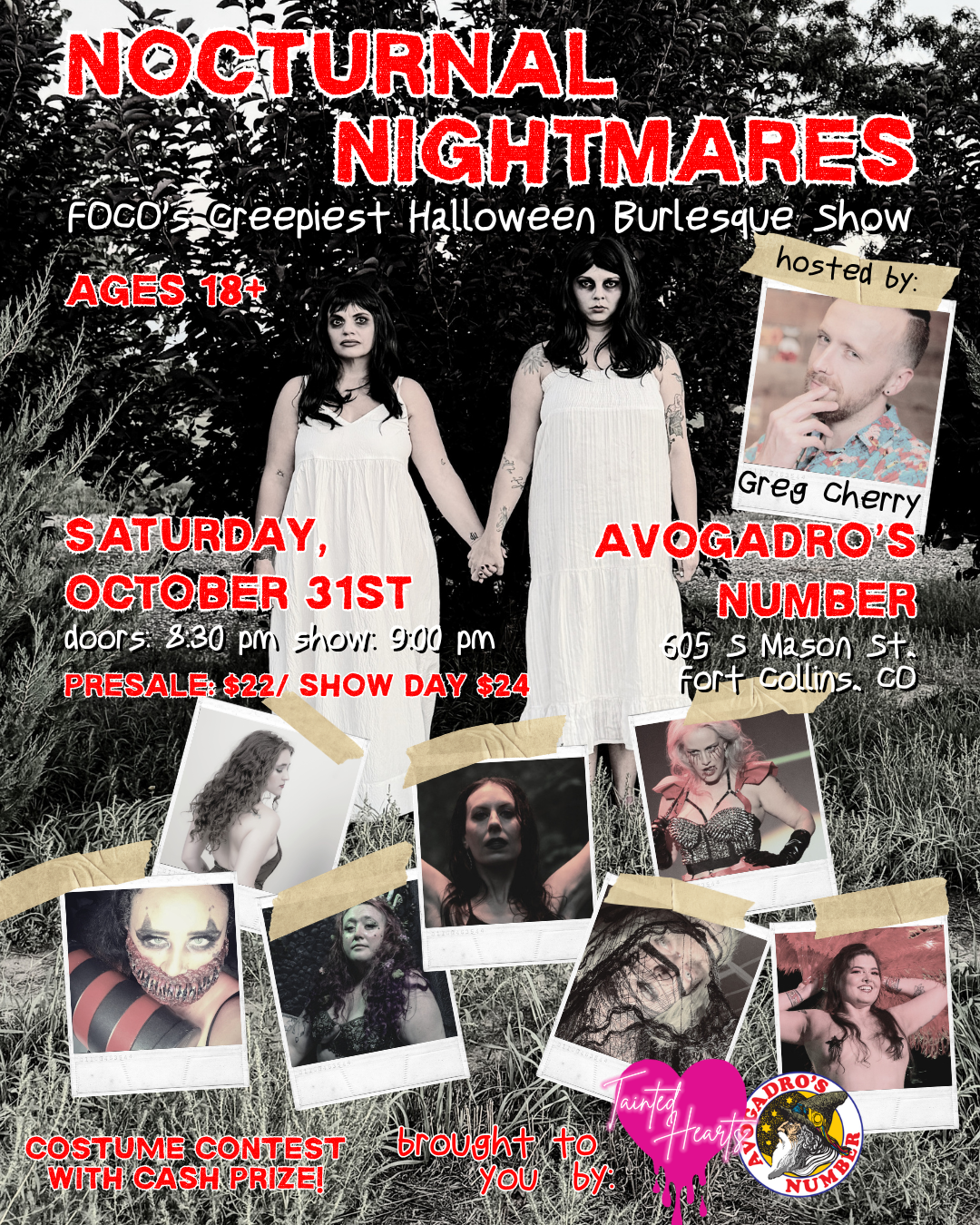 Nocturnal Nightmares- Foco's Creepiest Halloween Burlesque Show